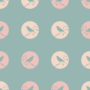 Free bird polka dot patterns