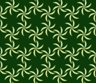 Free curling petal hexagons patterns