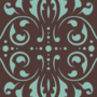 Free curly vector damask patterns