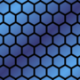 Free gradient honeycomb net patterns