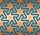 Free moroccan weave star patterns