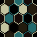Free random hexagon quilt patterns