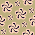 Free swirl star logo patterns