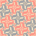 Free vector curl swirl tile patterns
